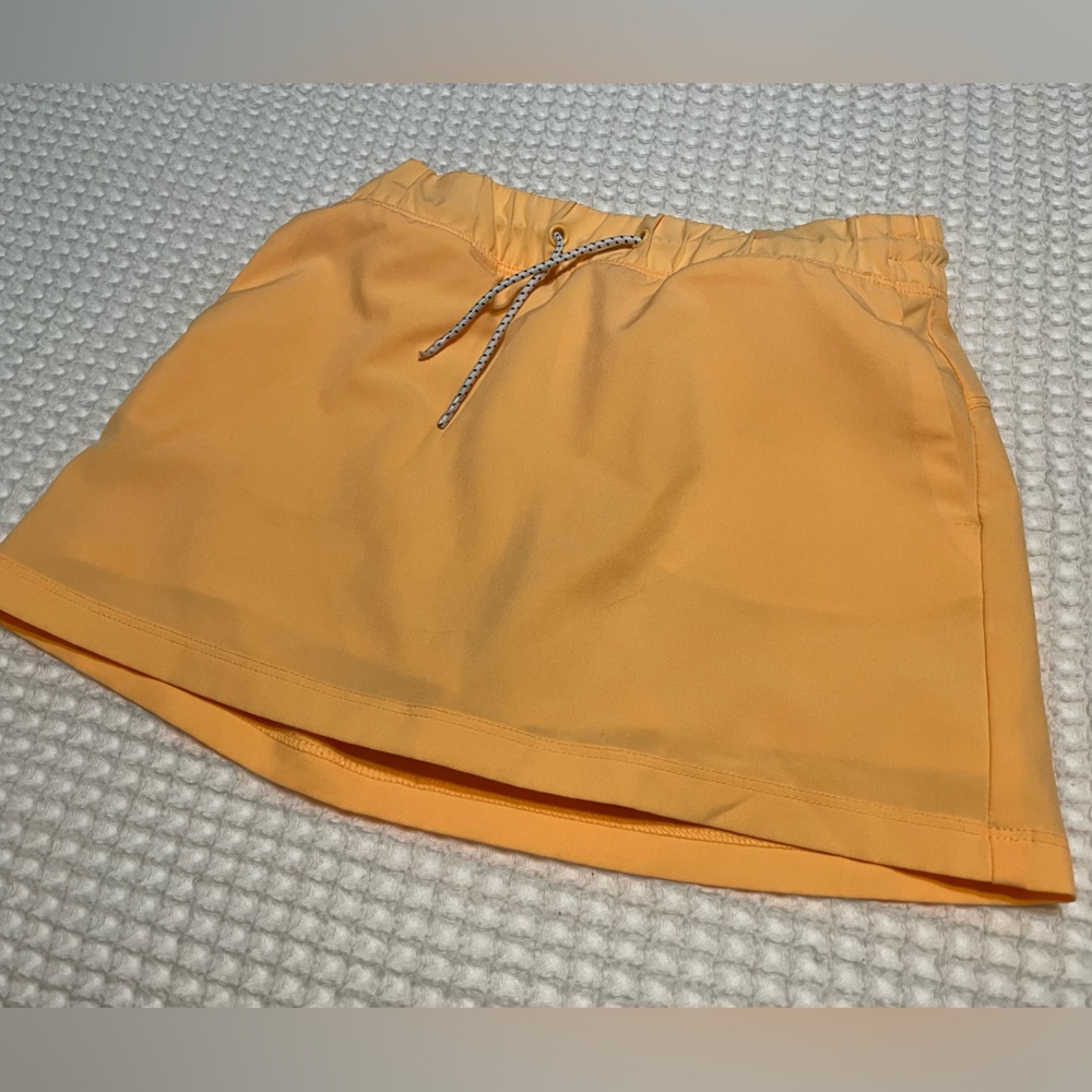 Old Navy - Orange Drawstring Skort